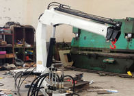 Boat Small Lifting Crane 0.98T 5M 360° Slewing High Reliability Running Smoothly